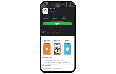 Update the Vivint Mobile App